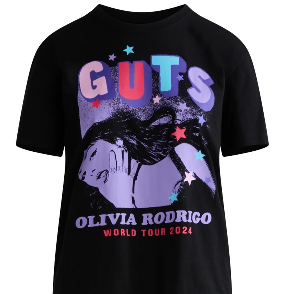 Olivia Rodrigo Women’s Graphic Tee with Short Sleeves